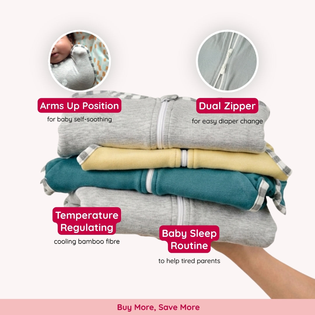 Postpartum Mum Essential  — Newborn + Transition Swaddle Bundle