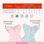 Postpartum Mum Essential  — Newborn + Transition Swaddle Bundle