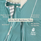 TatoWrap+ Swaddle — Zip Swaddle with Removable Sleeves for Rolling Babies (3–6 Months)