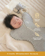 TatoWrap Bamboo Swaddle — 0–3 Months